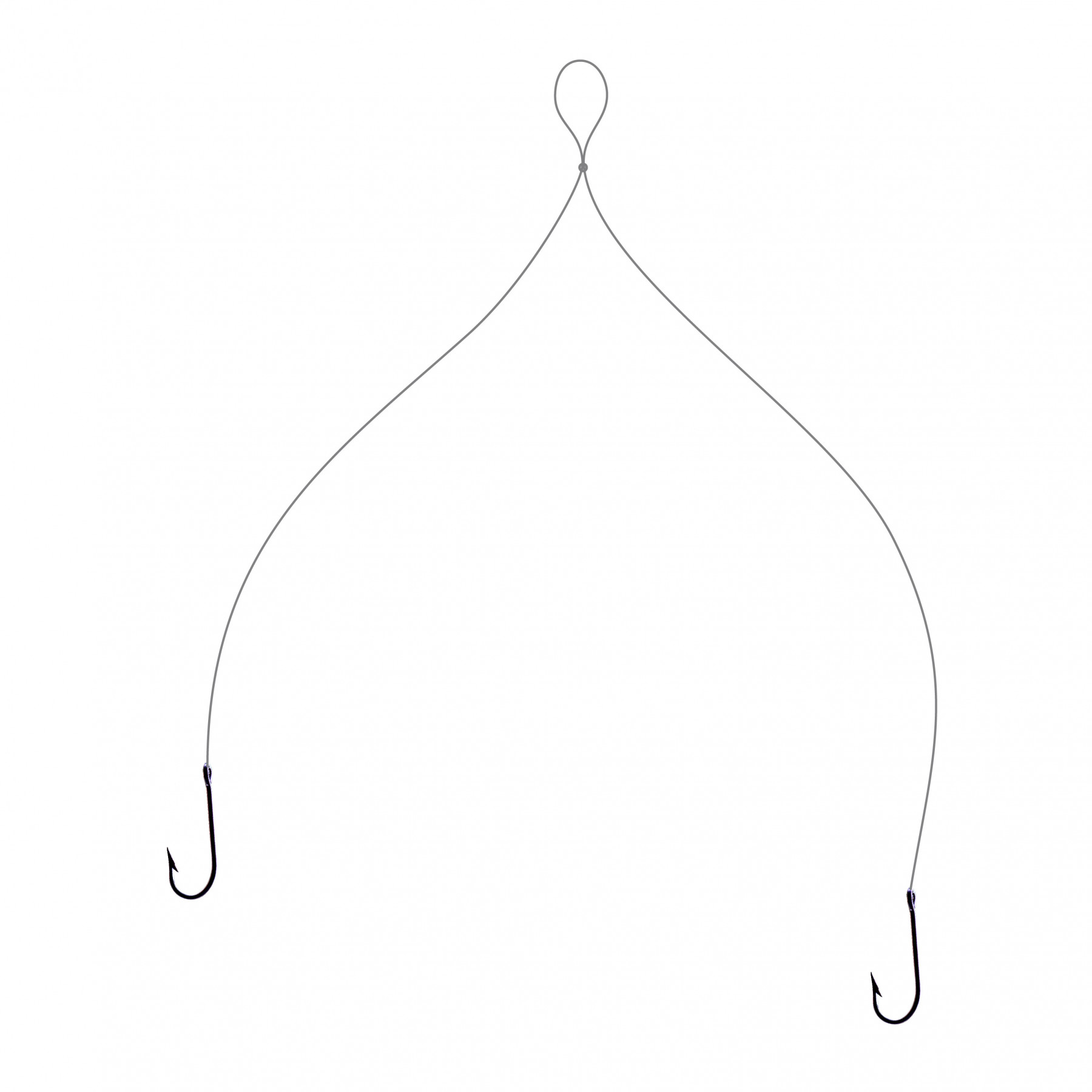 qareb two hooks rig 0.40mm