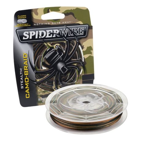 spiderwire steath camo braid 0.13mm-300m