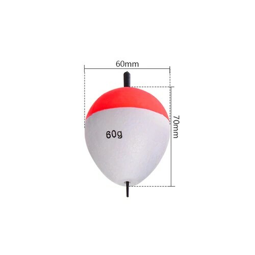 FTK 10PCS 1G-5G Buoy Balsam Fir Carp Fishing Float Set Bobber Freshwater