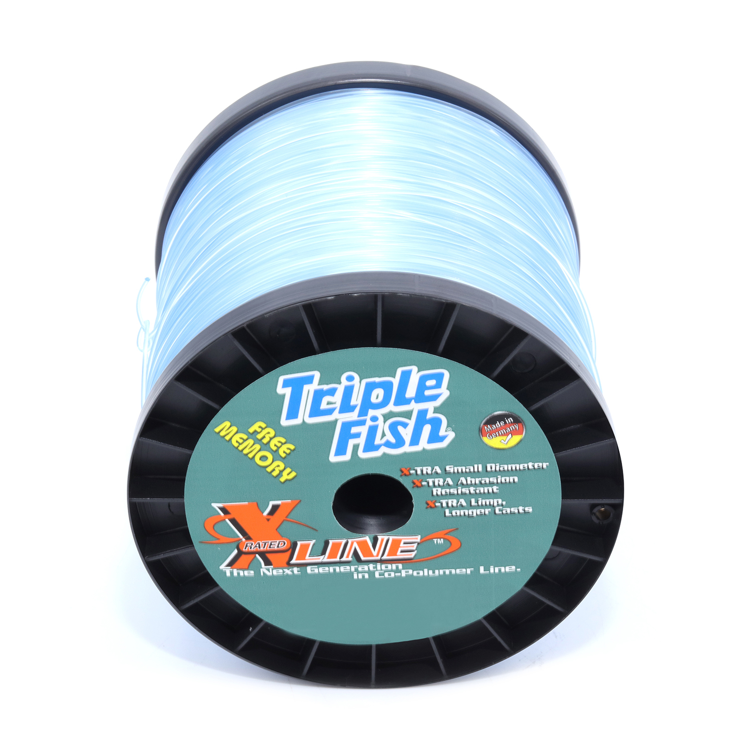 triple fish, german mono fishing line approx 250 gr 16,25kg 0,45mm