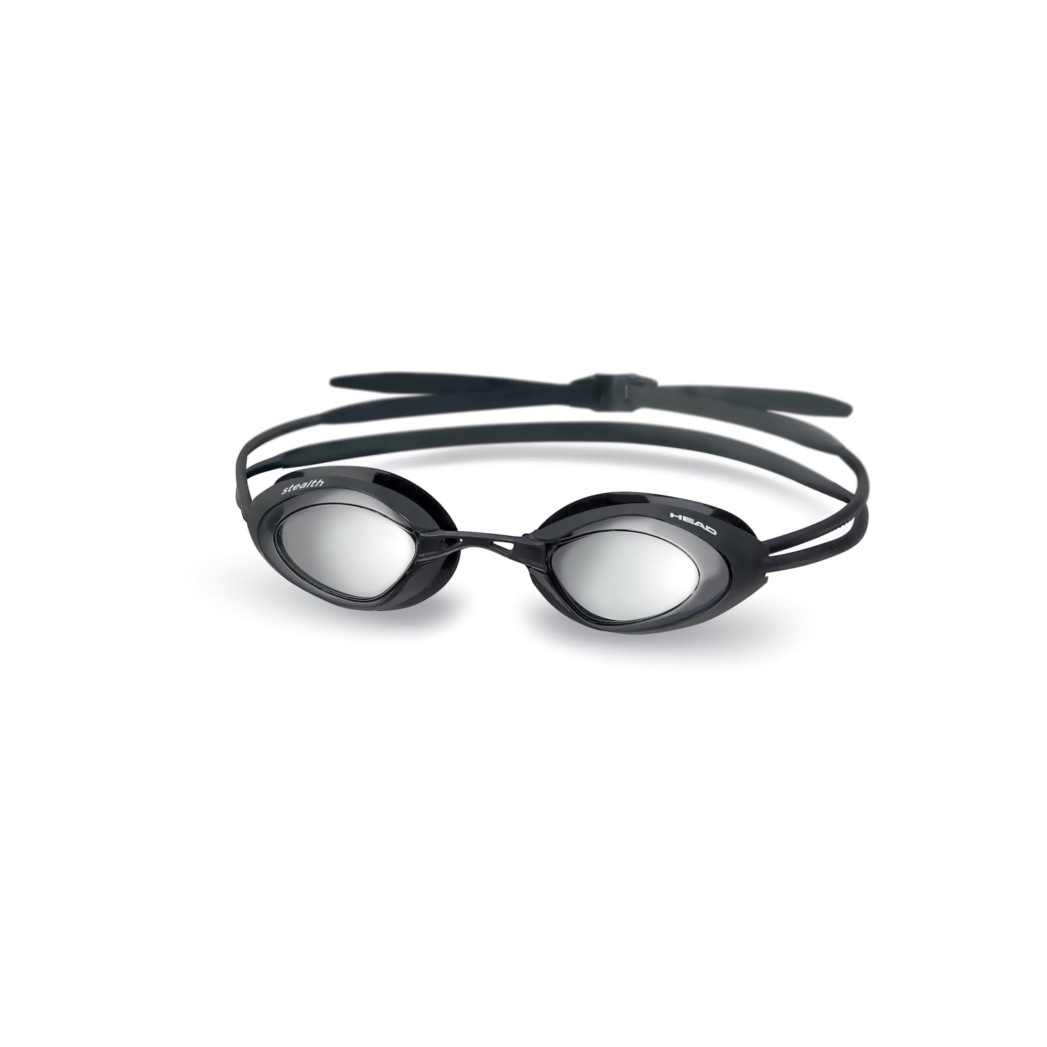 head - swim goggle stealth bk s/mk - m/l