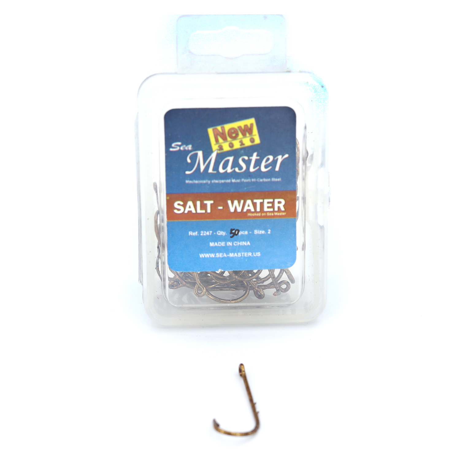 sea master hook size 2 gold