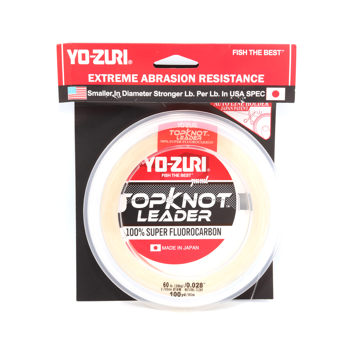 yo-zuri topknot leader clear tk ld 91.4m