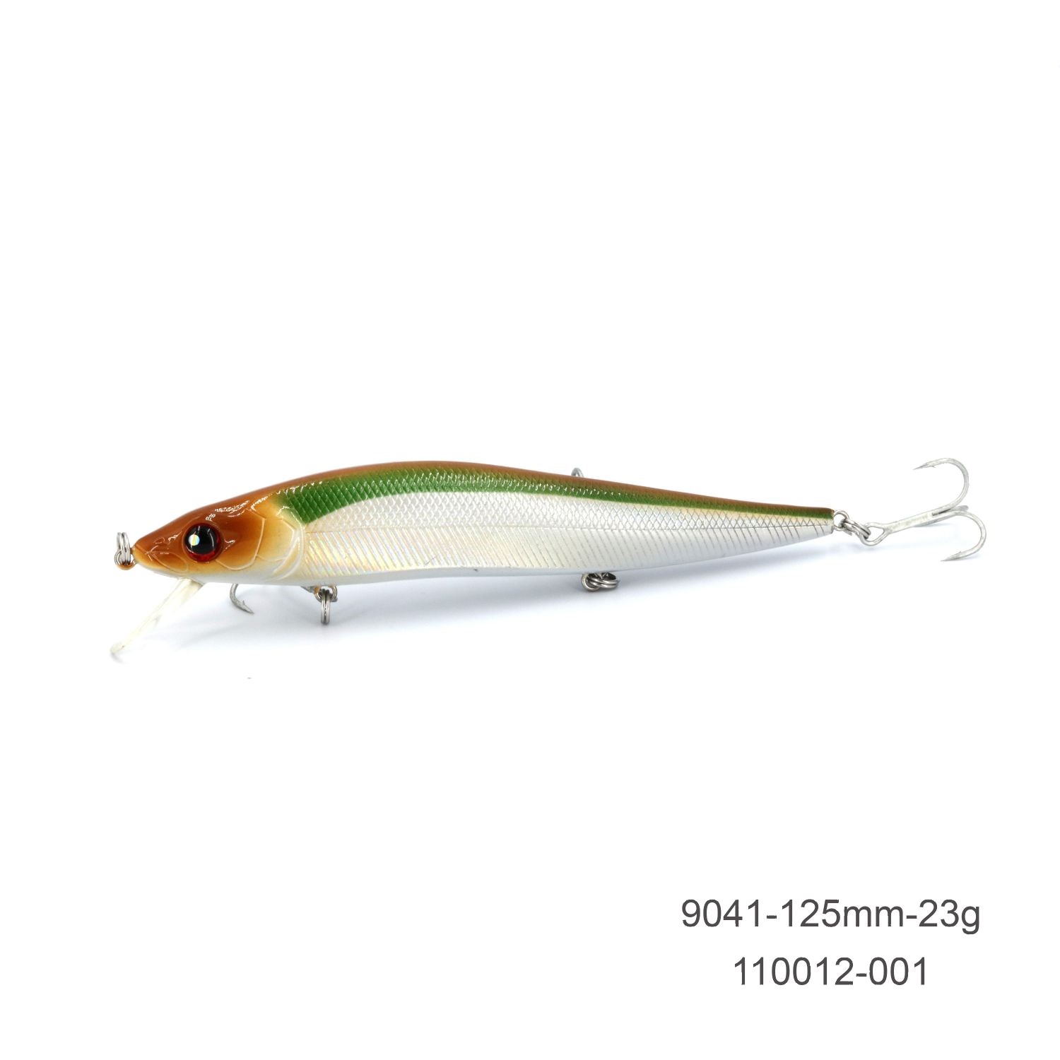 noeby hook fishing minnow lure-23g