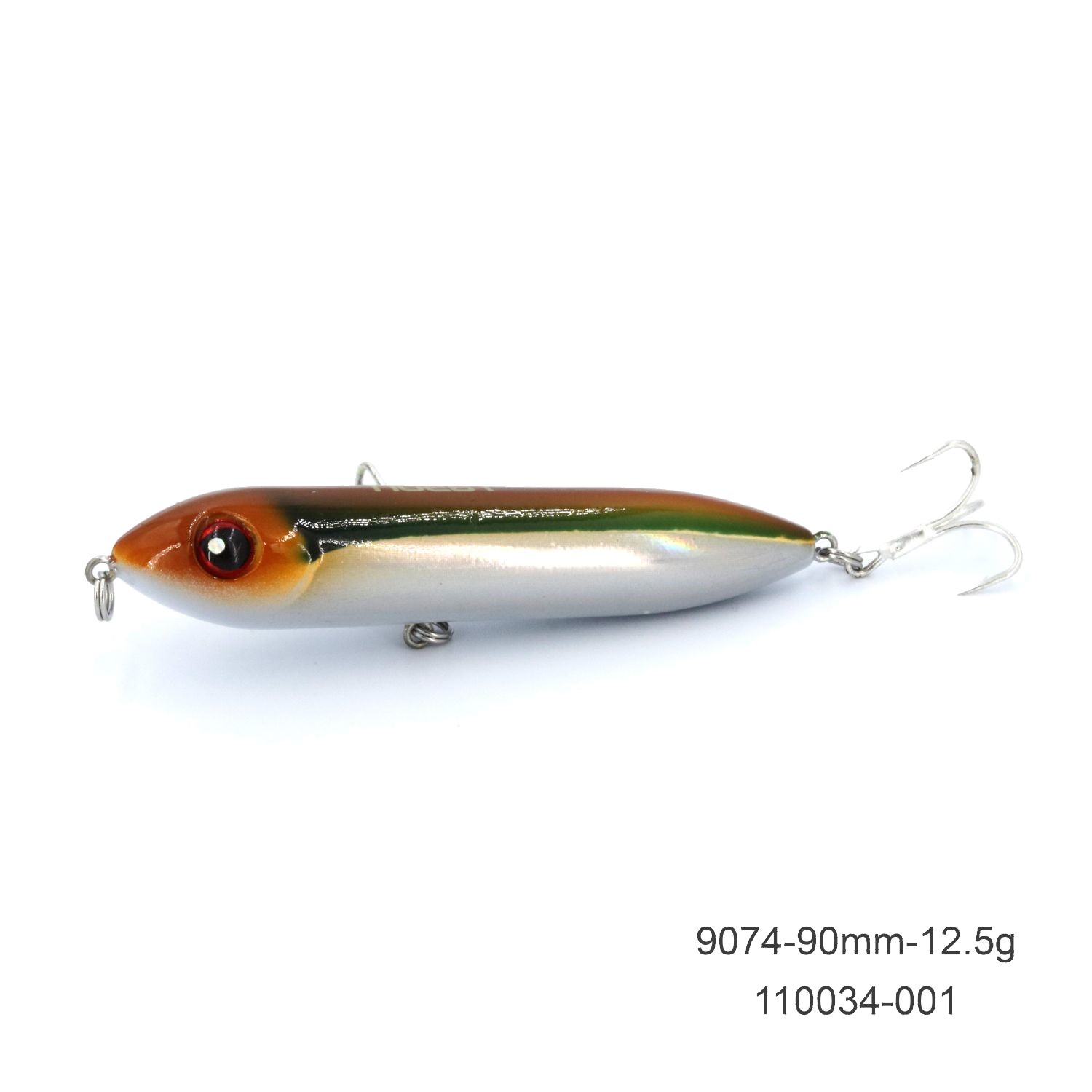 noeby top water floating pencil minnow lure-12.5g