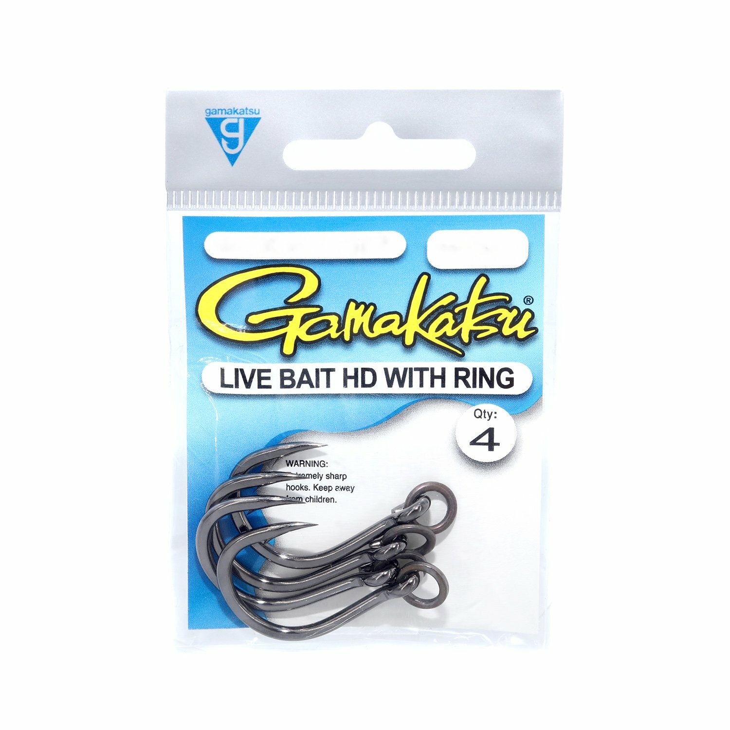 Gamakatsu Live Bait Hook with Ring