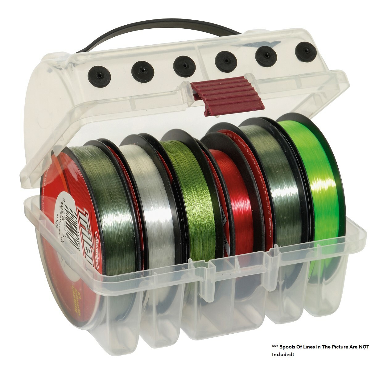 PLANO FILLER LINE SPOOL BOX WITH LABEL