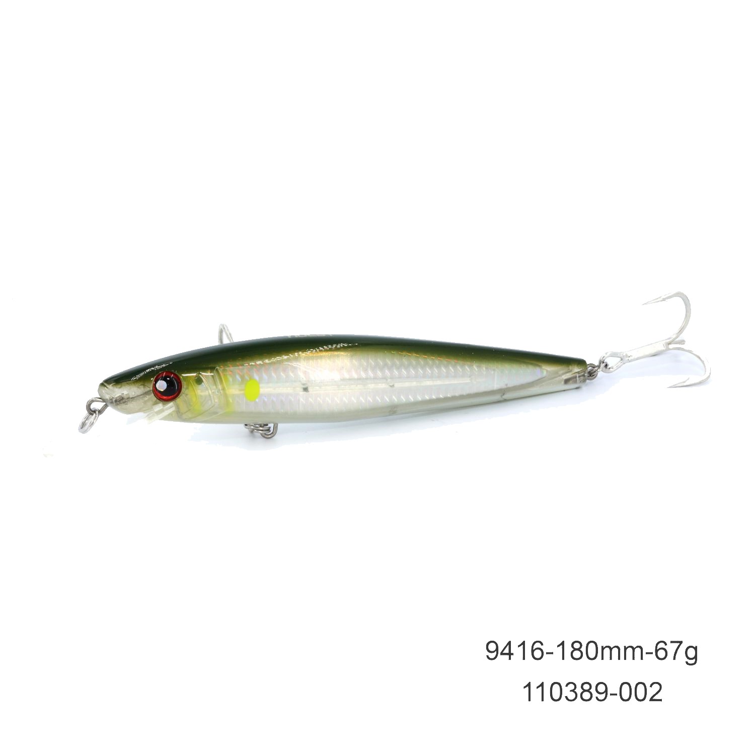 noeby deep-diving lip translucent body saltwater fishing lure-67g