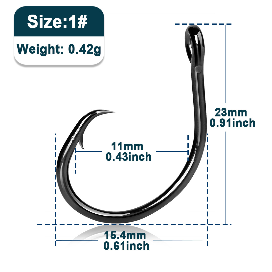 Saltwater Bait Fishing Circle Hooks