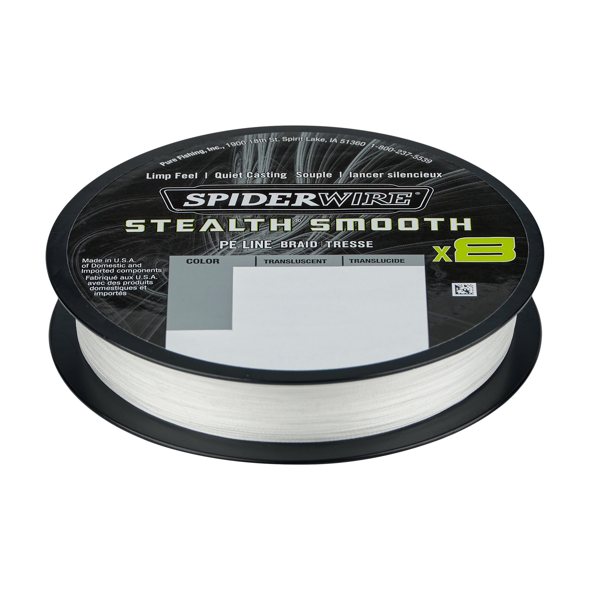 SPIDERWIRE - STEALTH SMOOTH X8 BRAID FISHING LINE - 300M