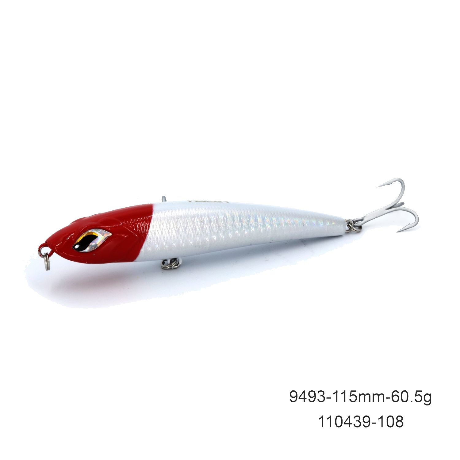 noeby ocean plastic fish lure stick bait-60.5g
