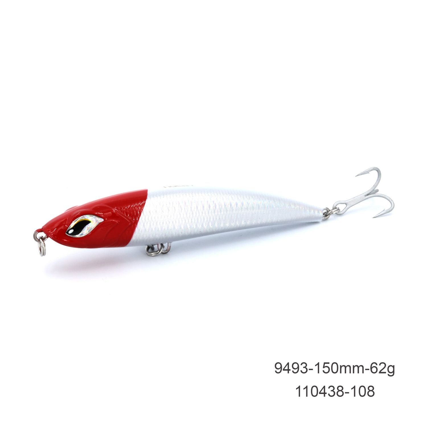 noeby big lure fishing plastic stick bait lure-62g