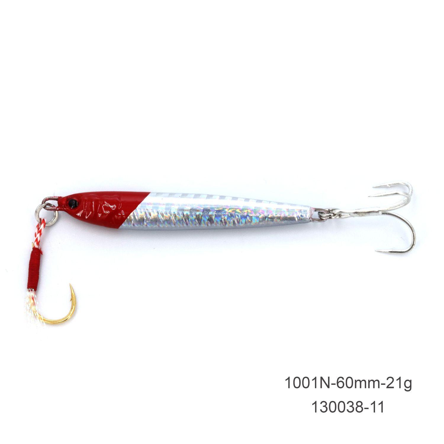 noeby slow pitch metal lure jig with saltwater slow fall-21g