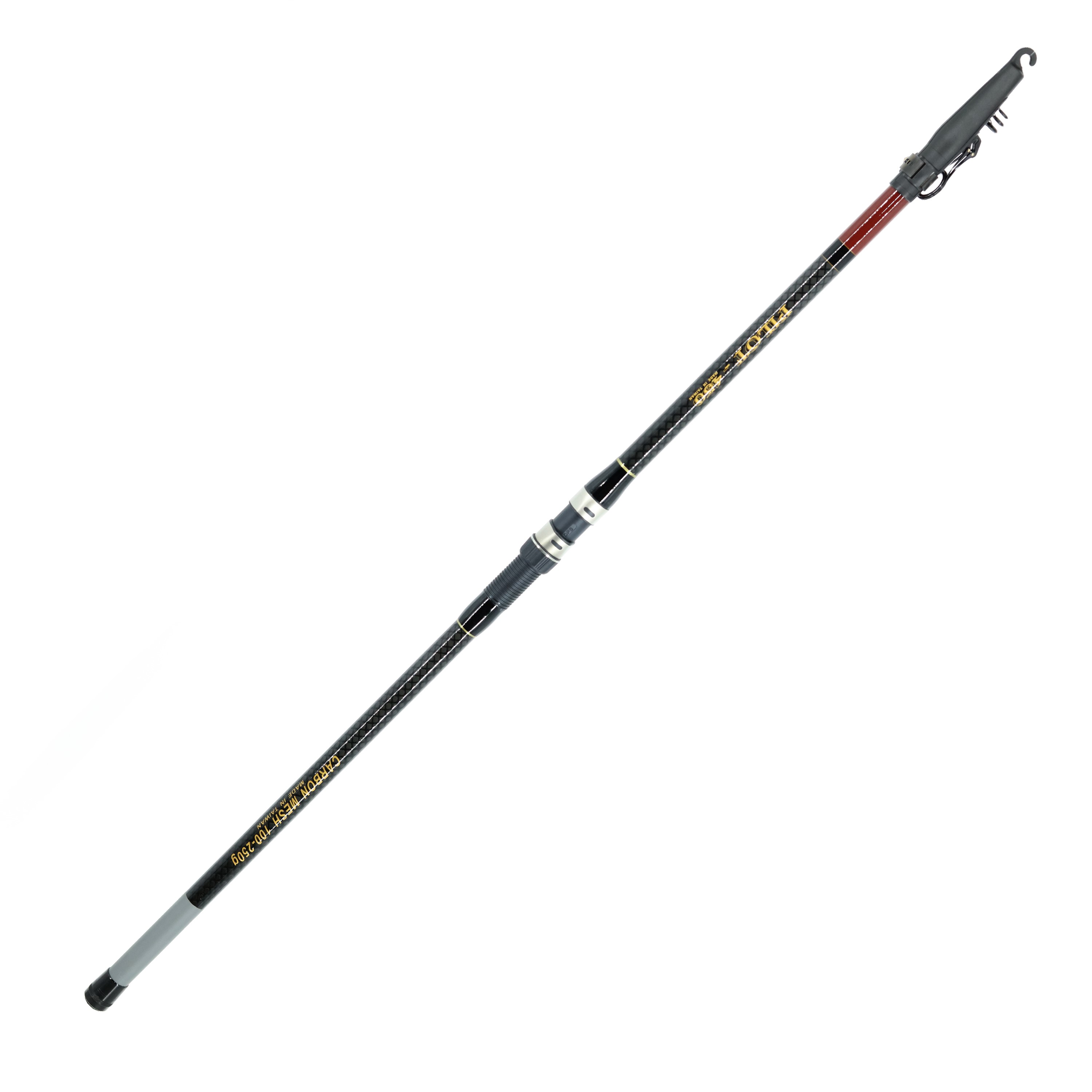 3.9mm-7.7mm 5 pieces 90cm Fishing rod tip Spare sections taiwan fishing rod  Big full sizehollow carbon rod Accessories sturdy