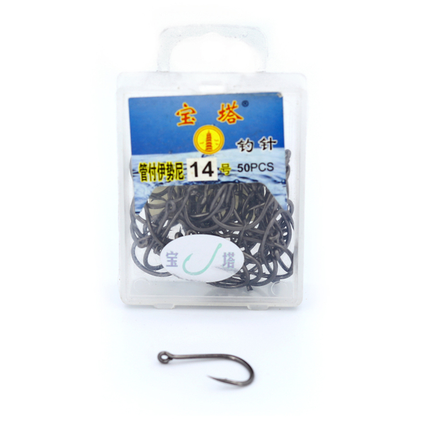 chinese hook size 14 black