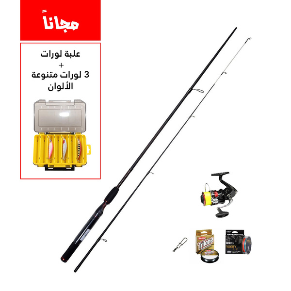 CASTING (UGLY STICK SHAKESPEARE GX2 US SPIN 2.7m ROD & SHIMANO SIENNA 4000 REEL) COMBO