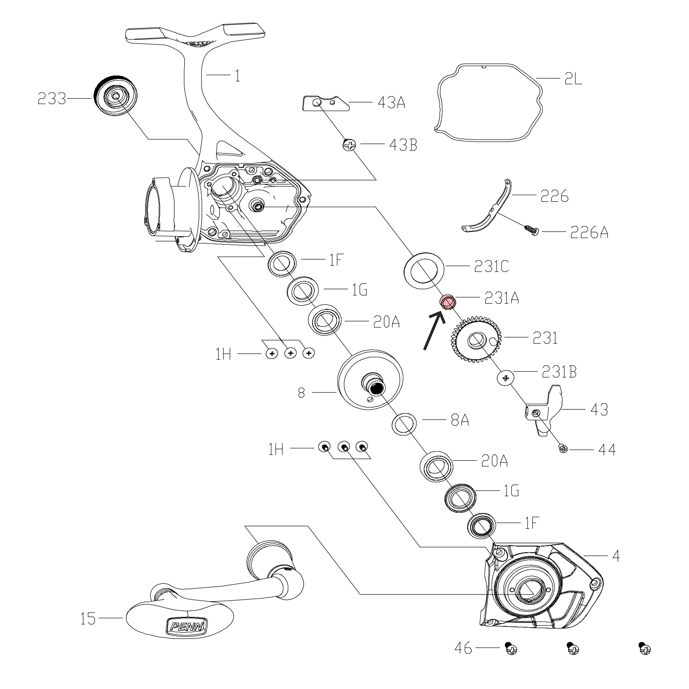 Penn Spinfisher Spinning Reel