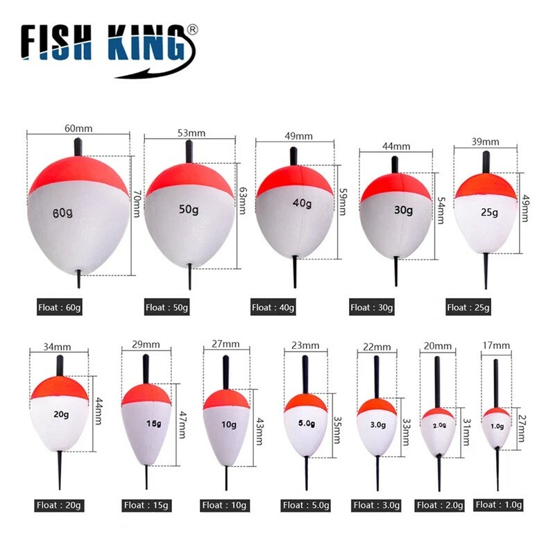 Coopay 30pcs-50pcslot Hard ABS Fishing Bobbers Set Kuwait