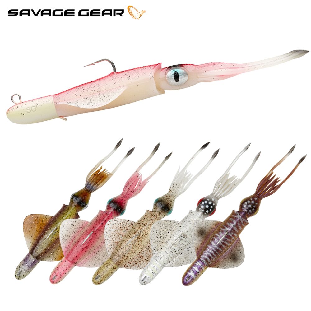 Rtfs Fish SAVAGE GEAR - SWIM SQUID RTF FISHING JIG 200G