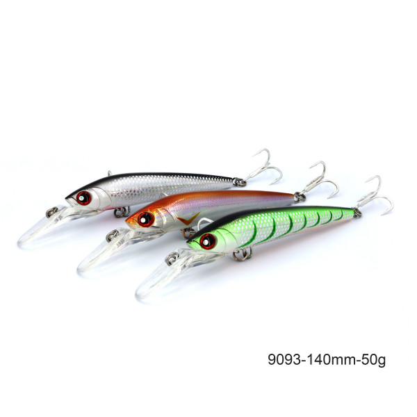 NOEBY - DIVING MINNOW FISHING LURE 50G