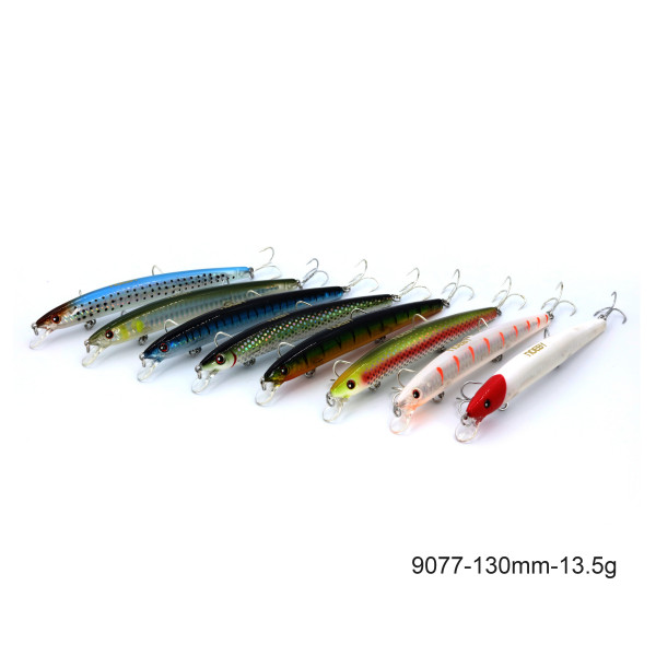 noeby hard minnow fishing lure bait-13.5g