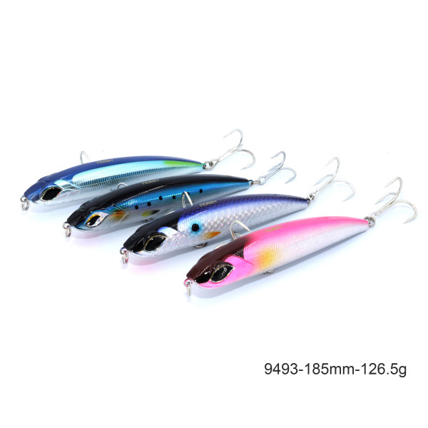 noeby laser-surface sinking pencil fishing lure-126.5g