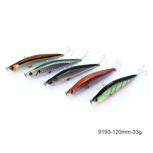 noeby sinking water mackerel sea fishing jerk bait-33g