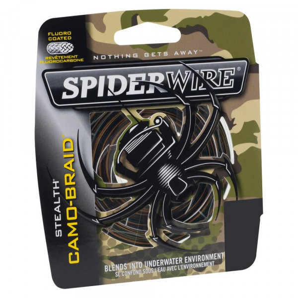 spiderwire steath camo braid 0.13mm-300m
