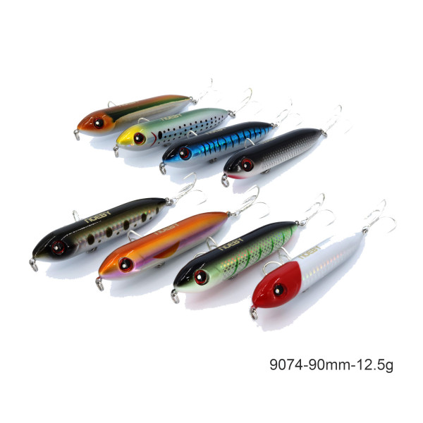 noeby top water floating pencil minnow lure-12.5g