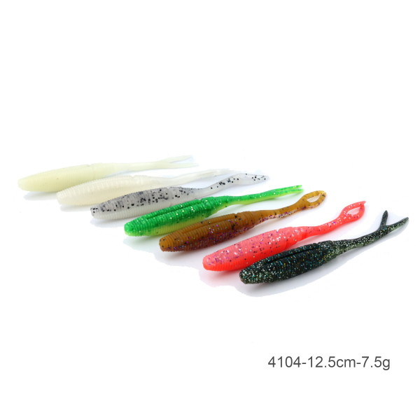 noeby soft rubber shad fishing swimbait lure-7.5g