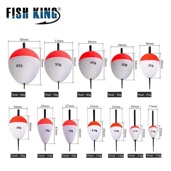 fish king bobber fishing float