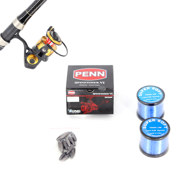 Combo: Pilot Rod and Penn Reel