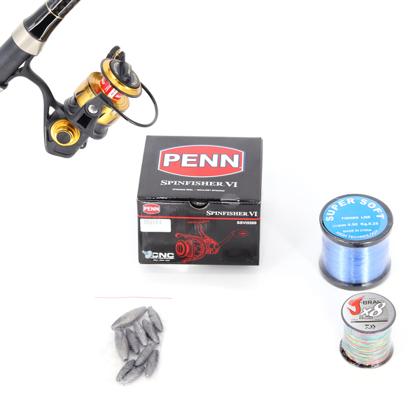 Combo: Pilot Rod and Penn Reel