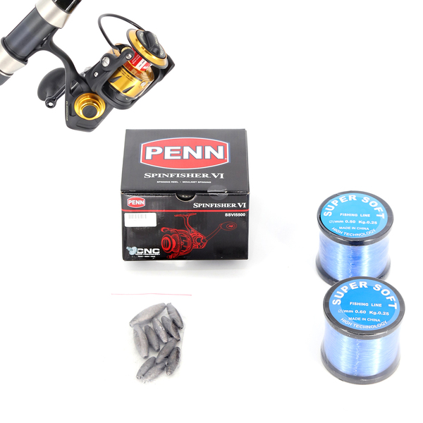 Combo: Pilot Rod and Penn Reel