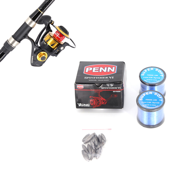 Combo: Pilot Rod and Penn Reel