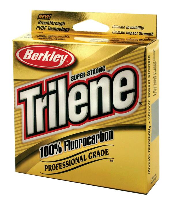 berkley trilene® 100% fluorocarbon leader 25m