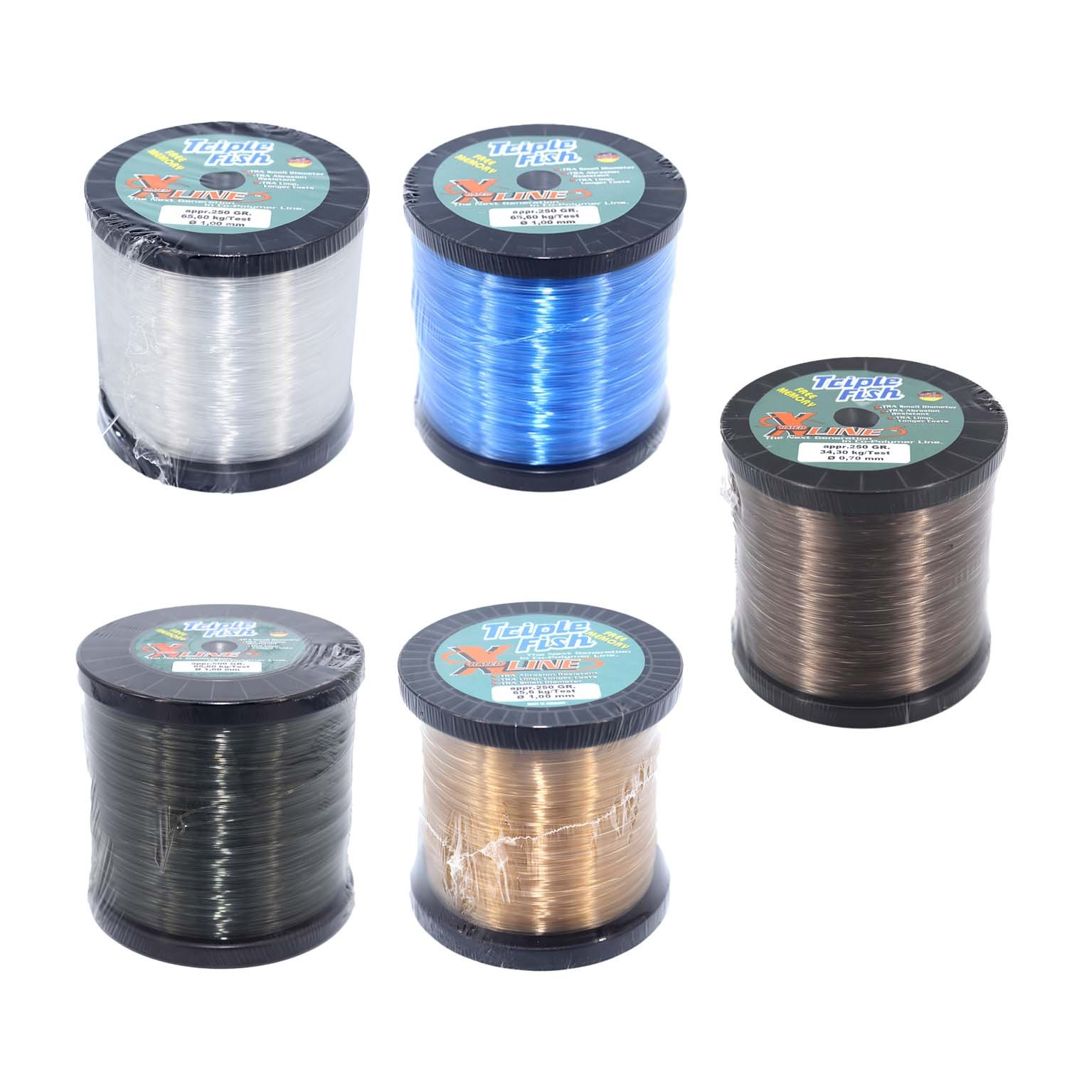 TRIPLE FISH - GERMAN MONO FISHING LINE - 500G - 0.80MM