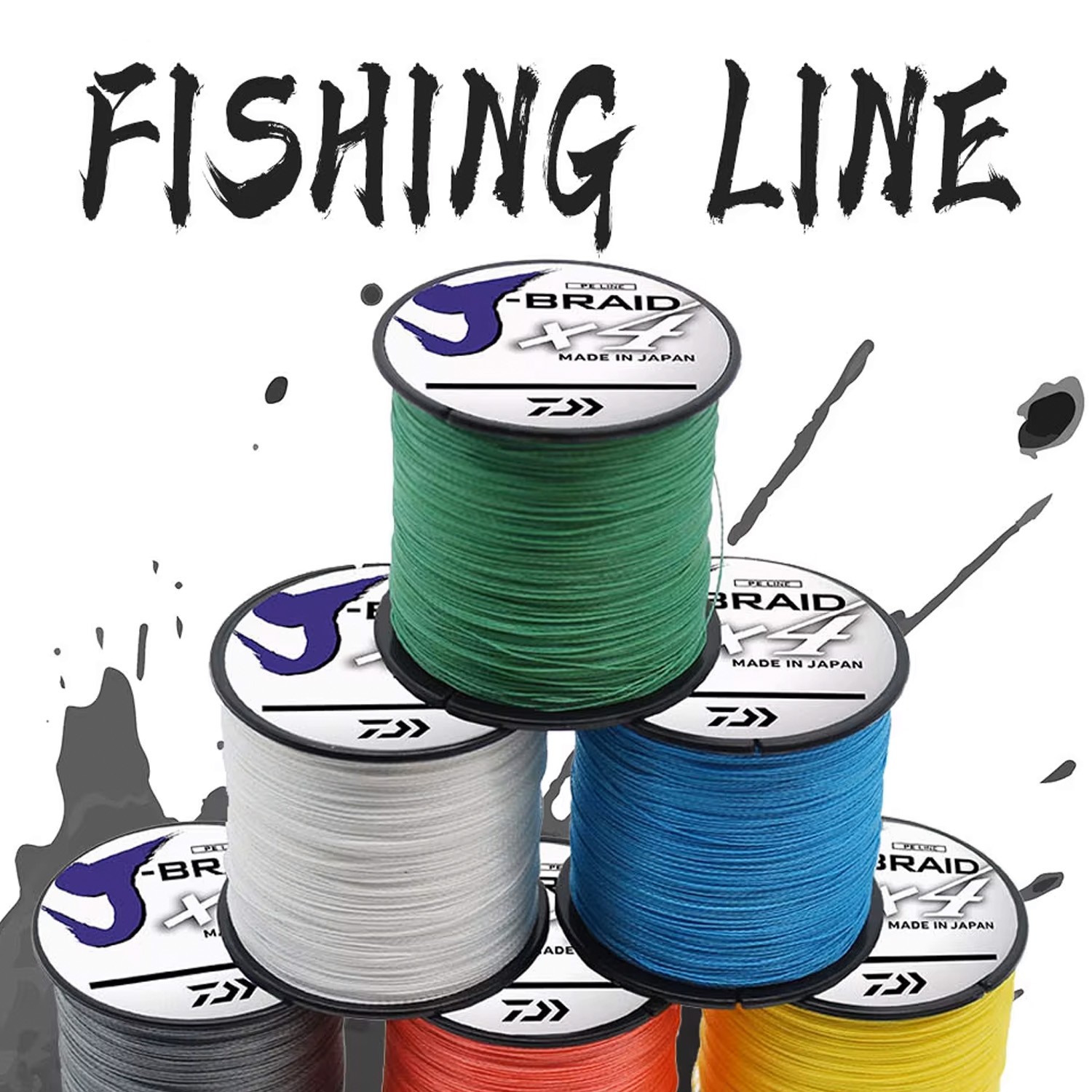 DAIWA - X8 BRAID FISHING LINE - 18LB - 8