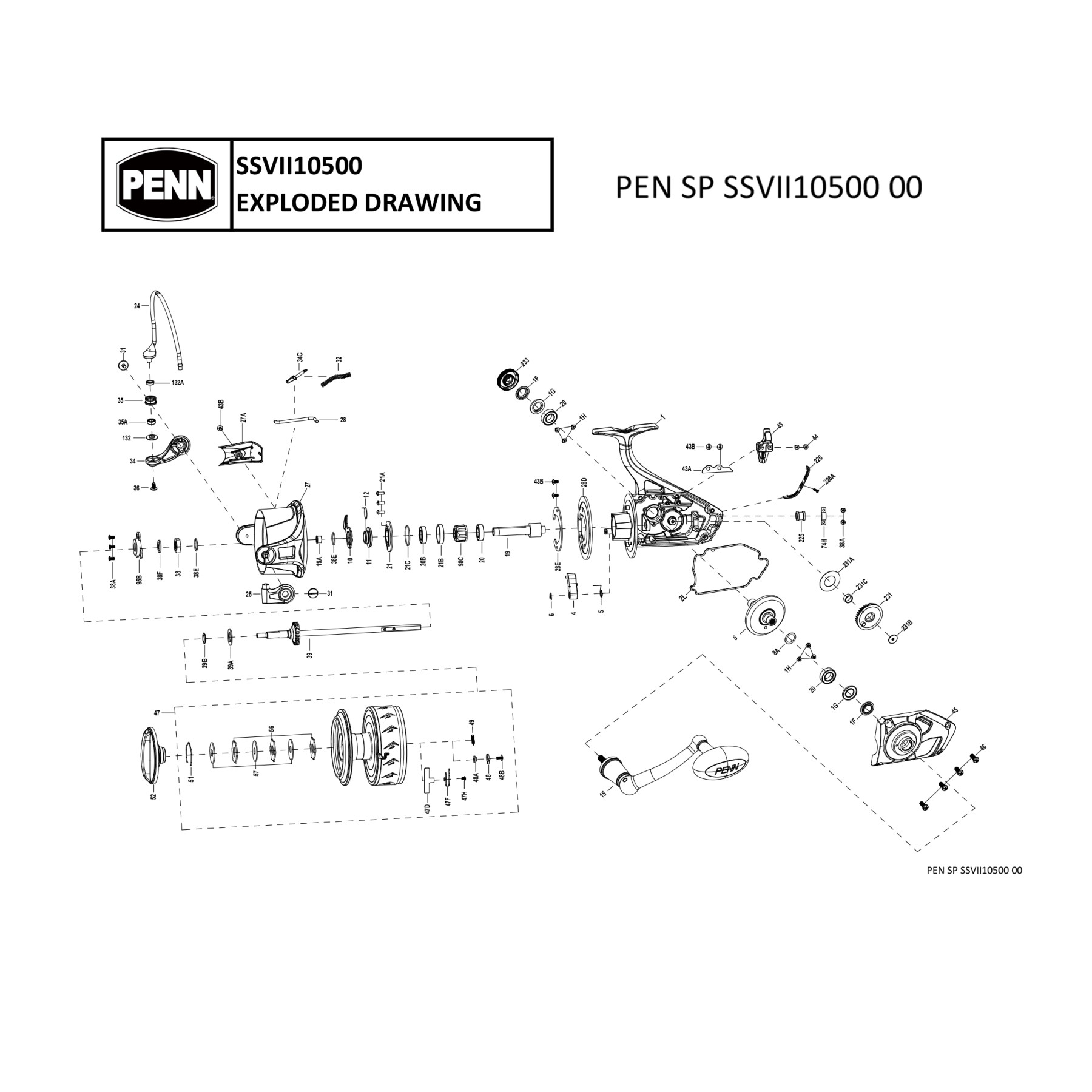 Penn Spinfisher Spinning Reel
