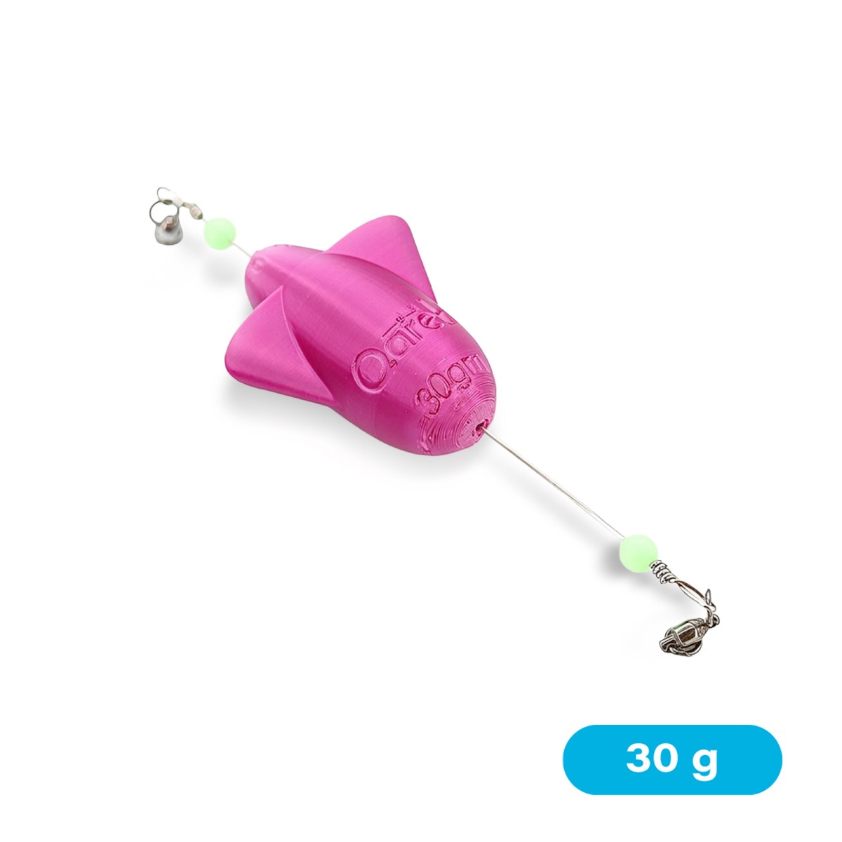 Mouse fishing lure with durable stainless steel wire - 30g