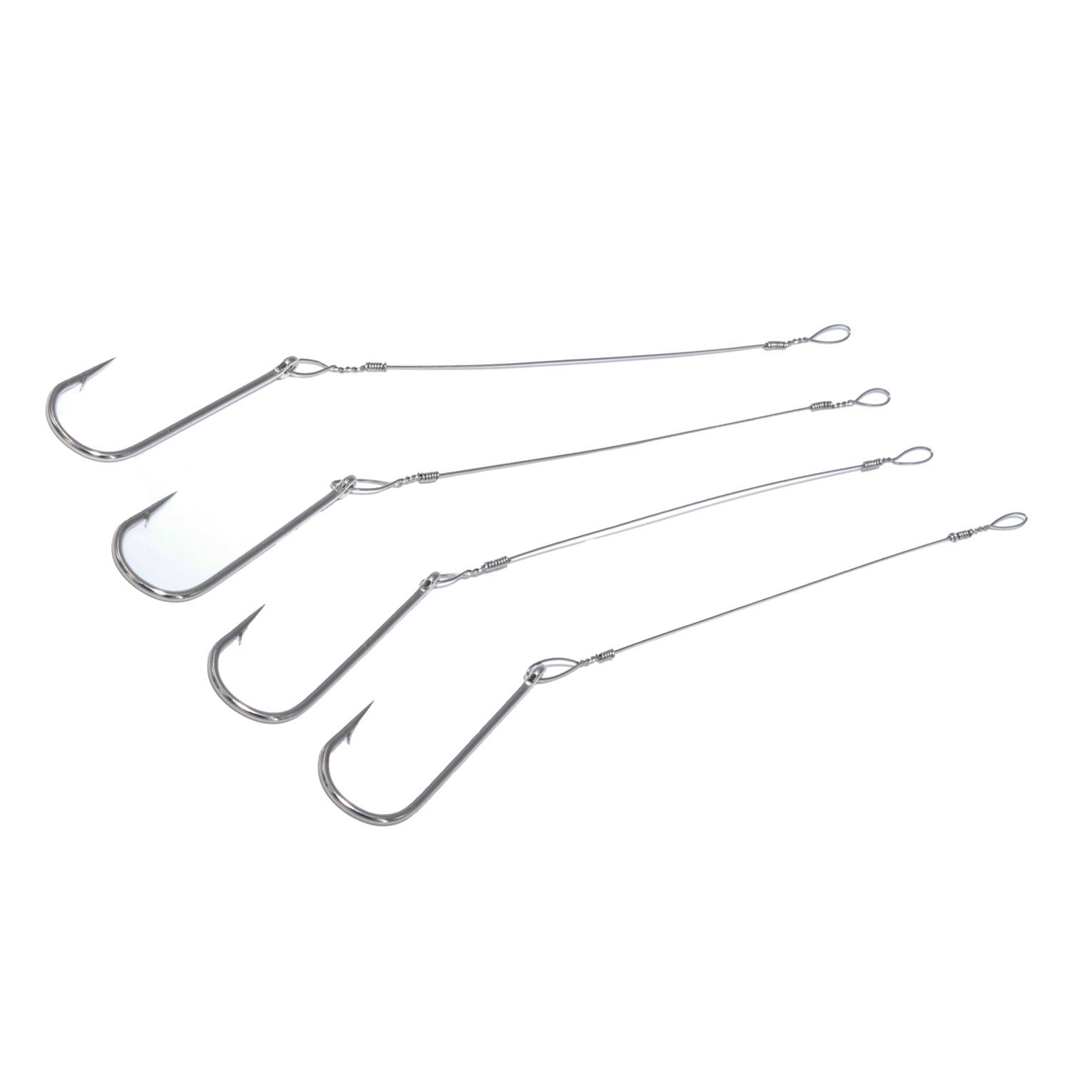 ضفيرة صيد واير مع خطاف مقاس 6 - 124 ال بي