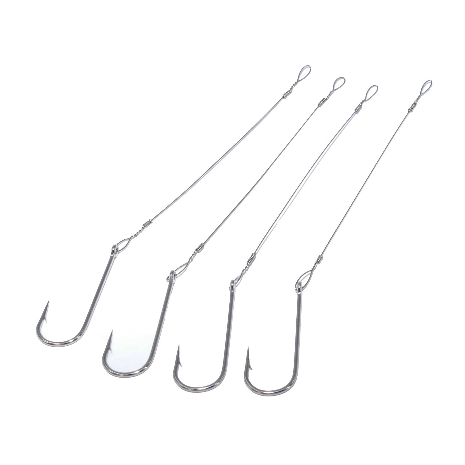 ضفيرة صيد واير مع خطاف مقاس 6 - 124 ال بي