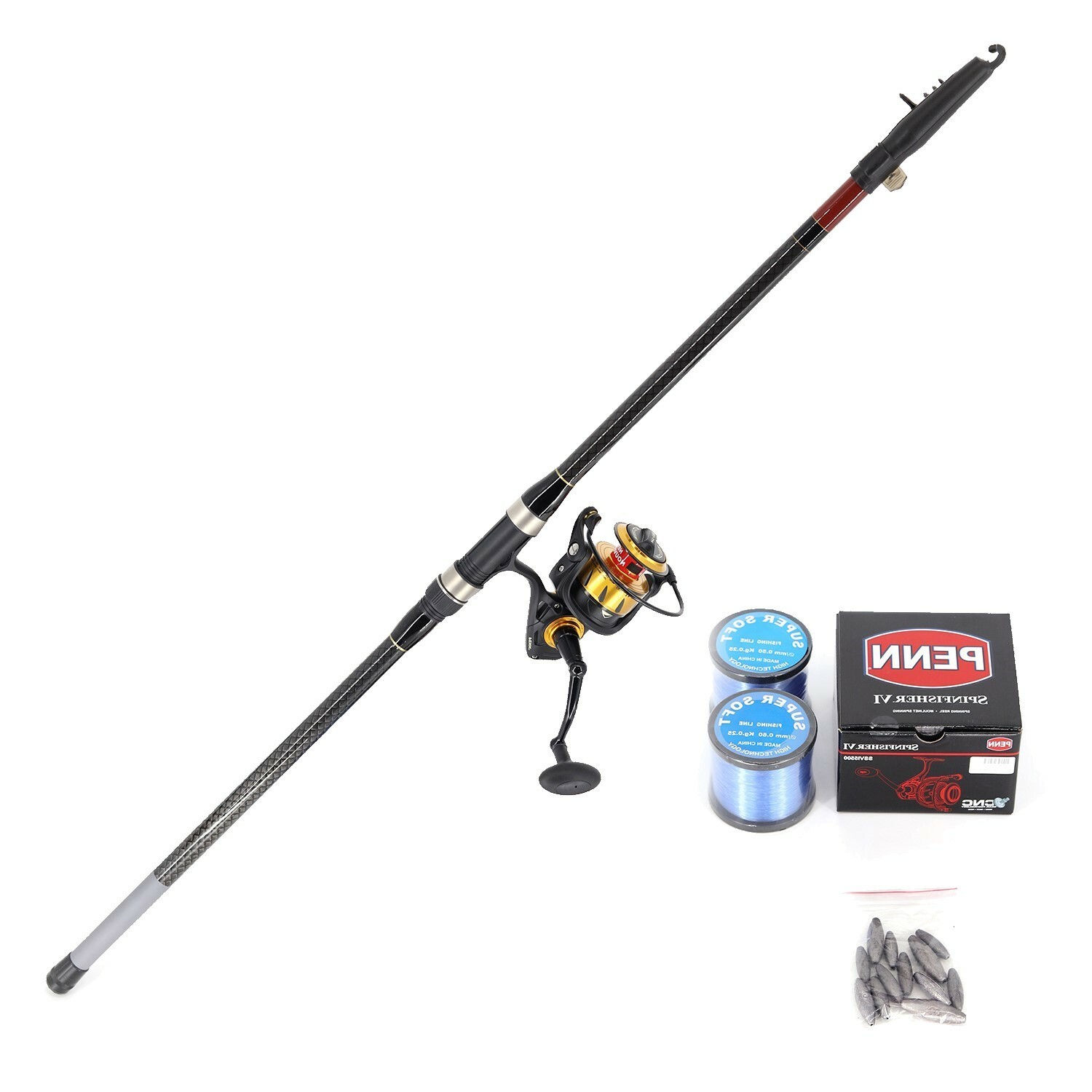 Combo: Pilot Rod and Penn Reel