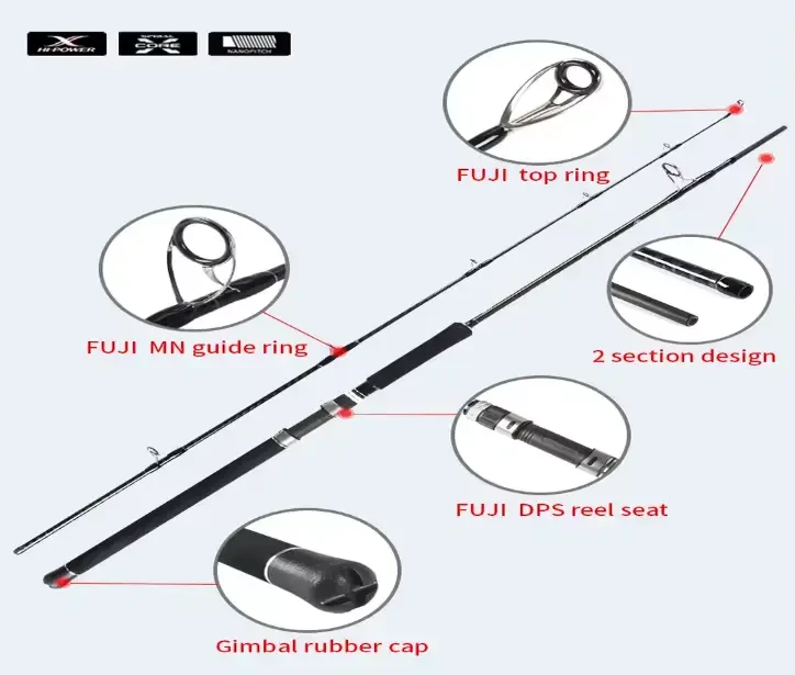 قصبة صيد سبينينج - ماد ماوس بوبينج - 2.64 متر