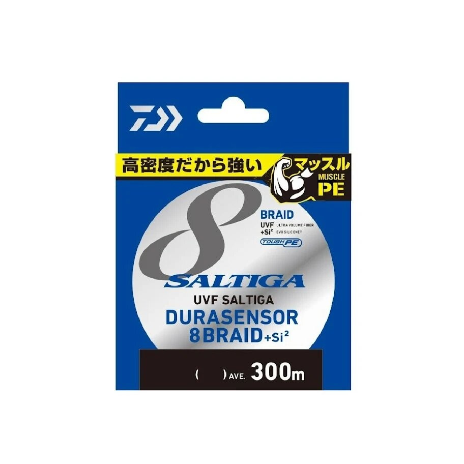 DAIWA - SALTIGA DURA X8 BRAID FISHING LINE - 300M