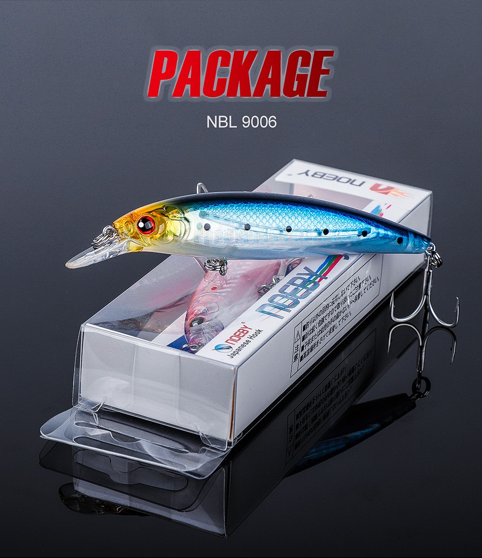 NOEBY - MINNOW 9006 Floating LURE 13.6G - 10cm - 7