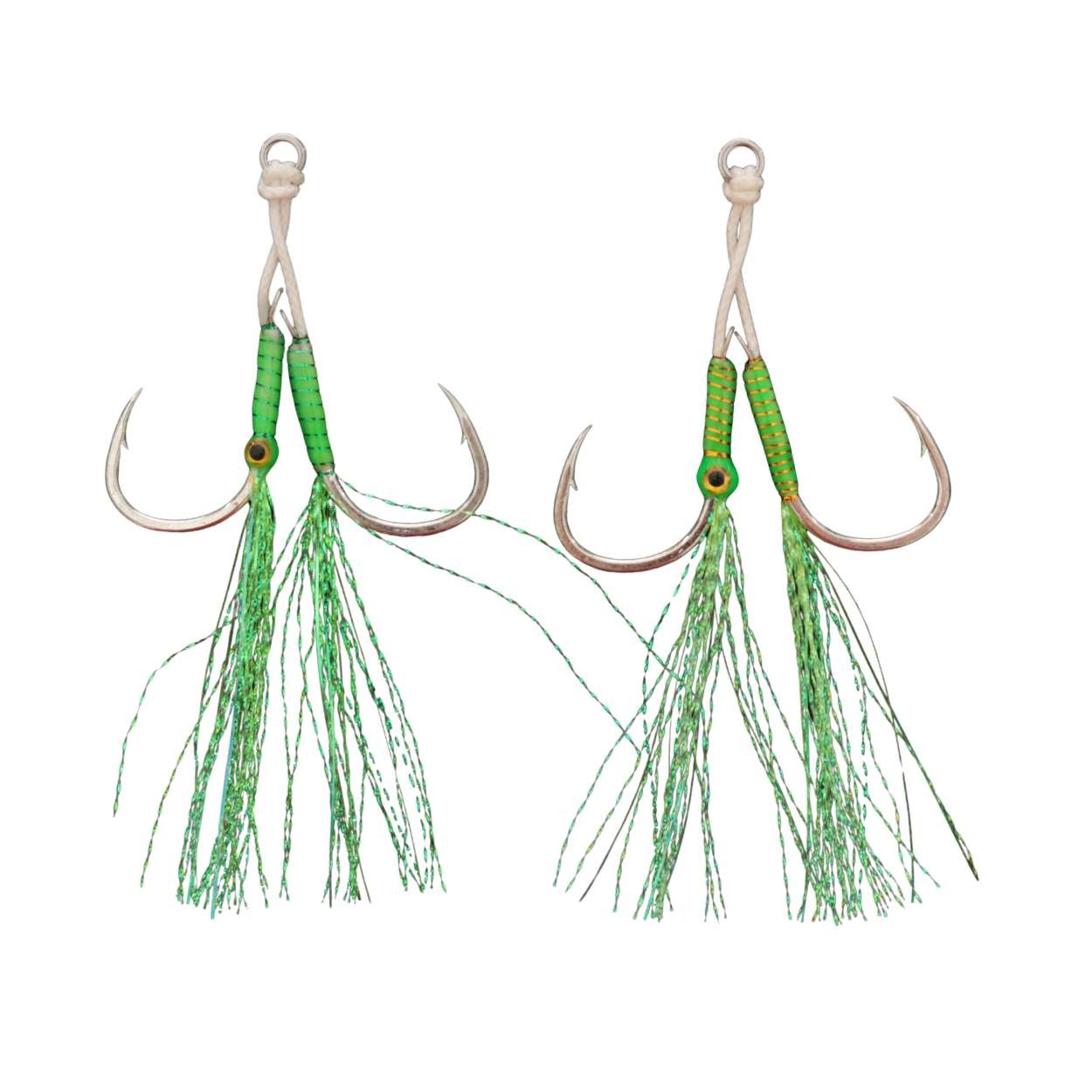 Best Hunter - Double Assist Hook for Jigging - Size 20 - 3