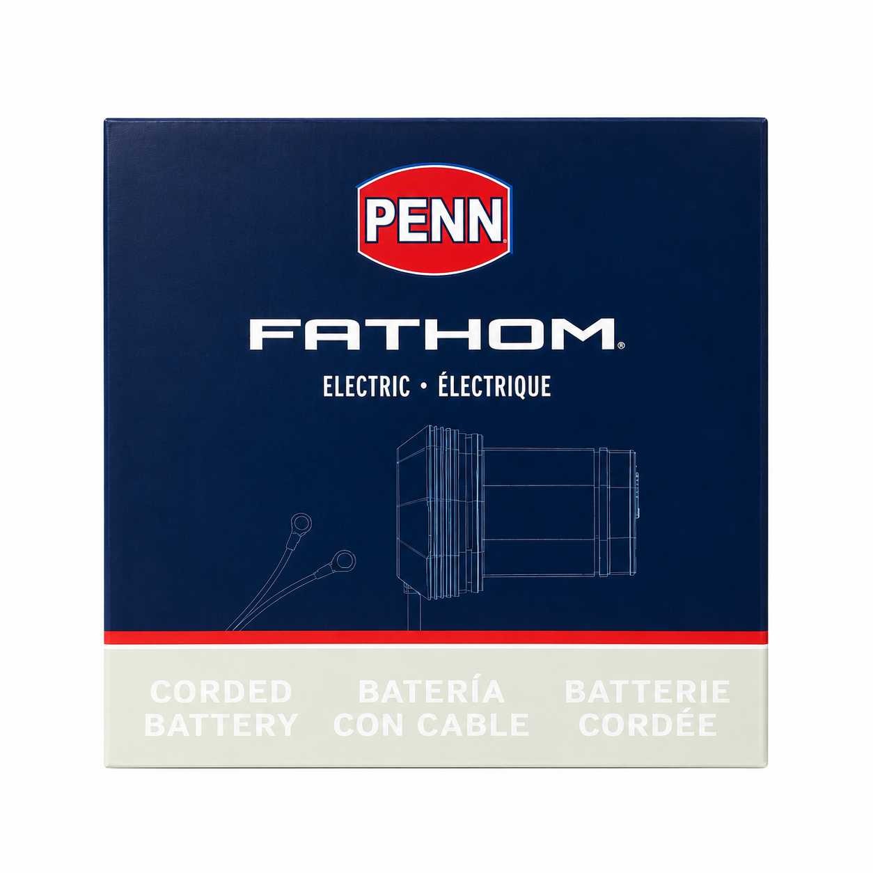 Penn Fathom - Electric Corded Battery - 6