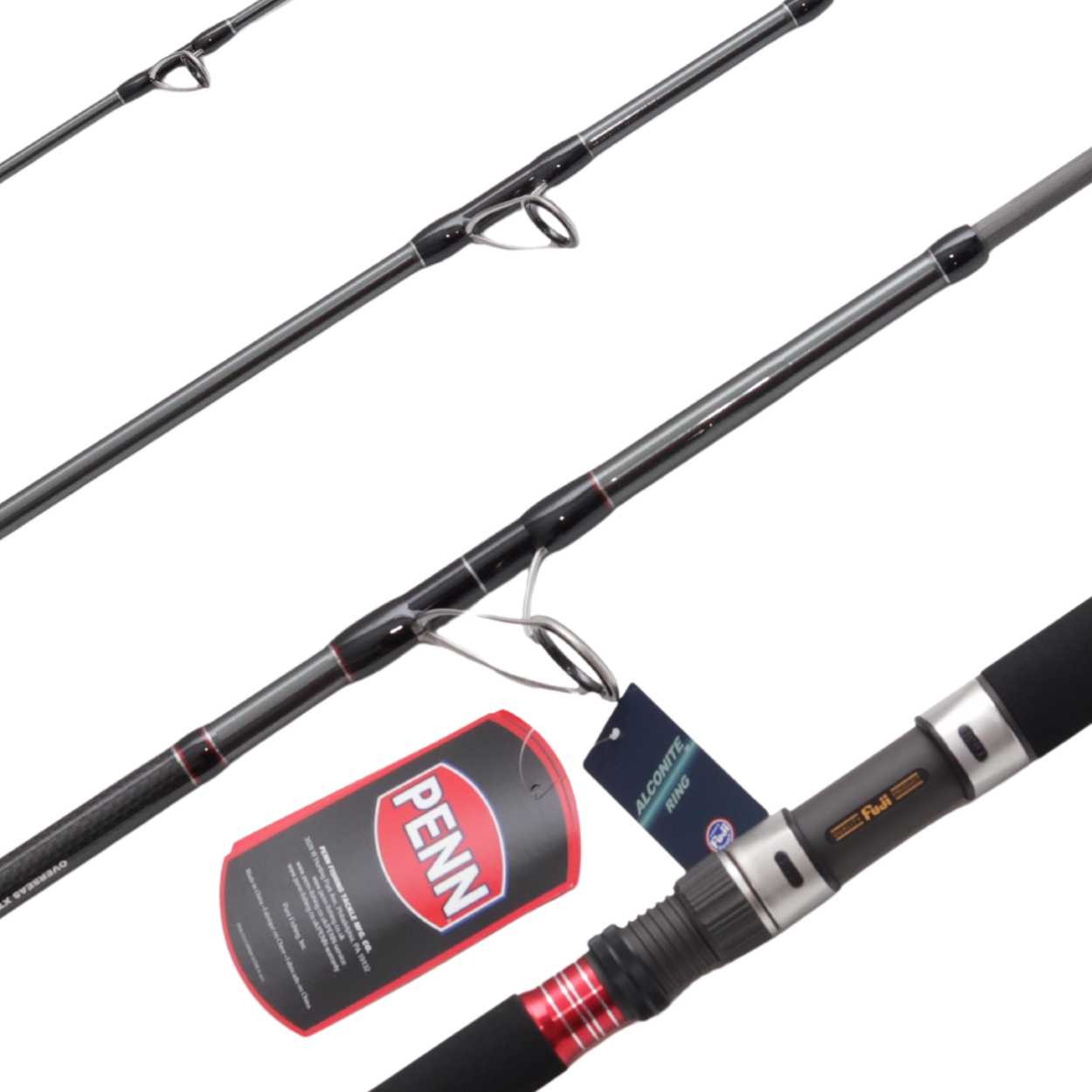 قصبة صيد بن PENN Overseas XT II بوبينج - 2.44 متر - 4 قطع - 5