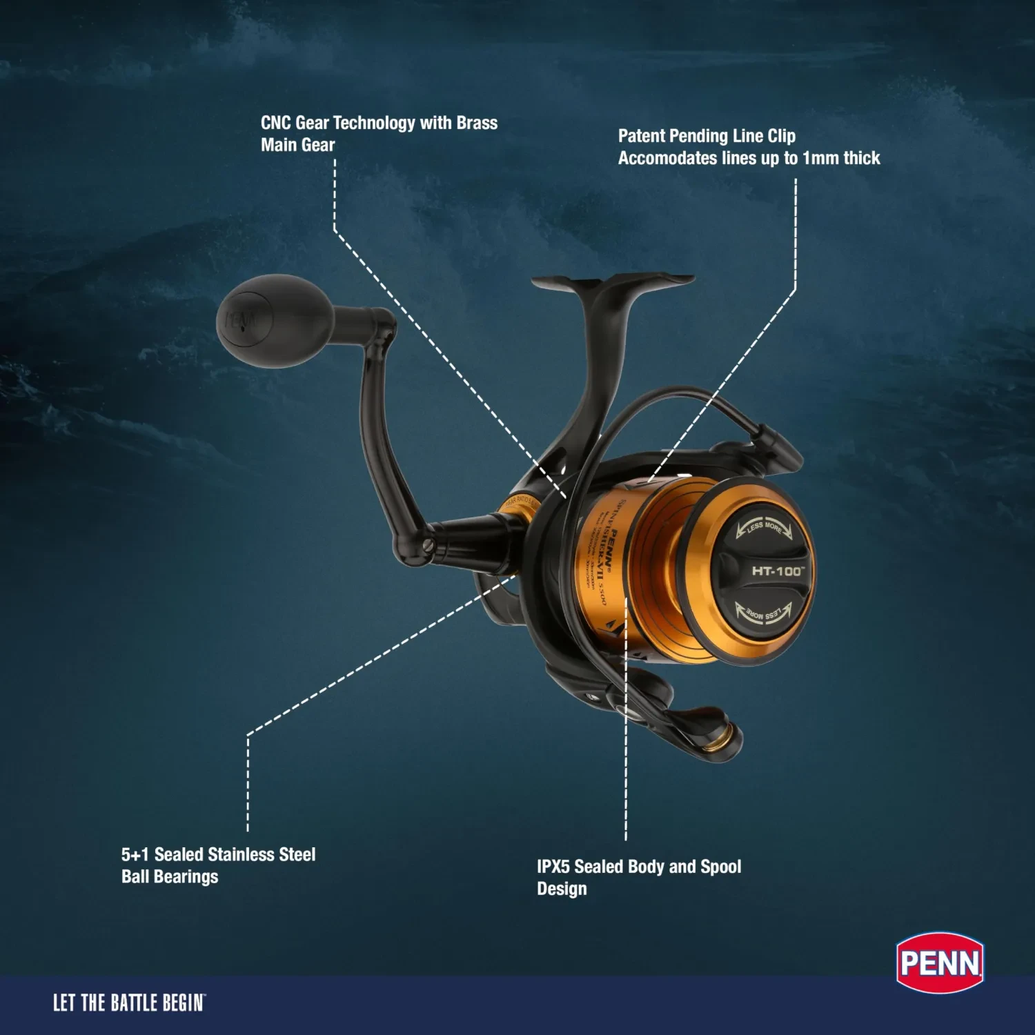 Penn Spinfisher Spinning Reel - 5